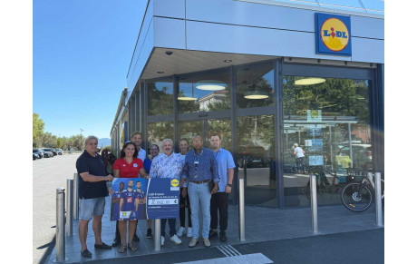 Remise de chèque Lidl